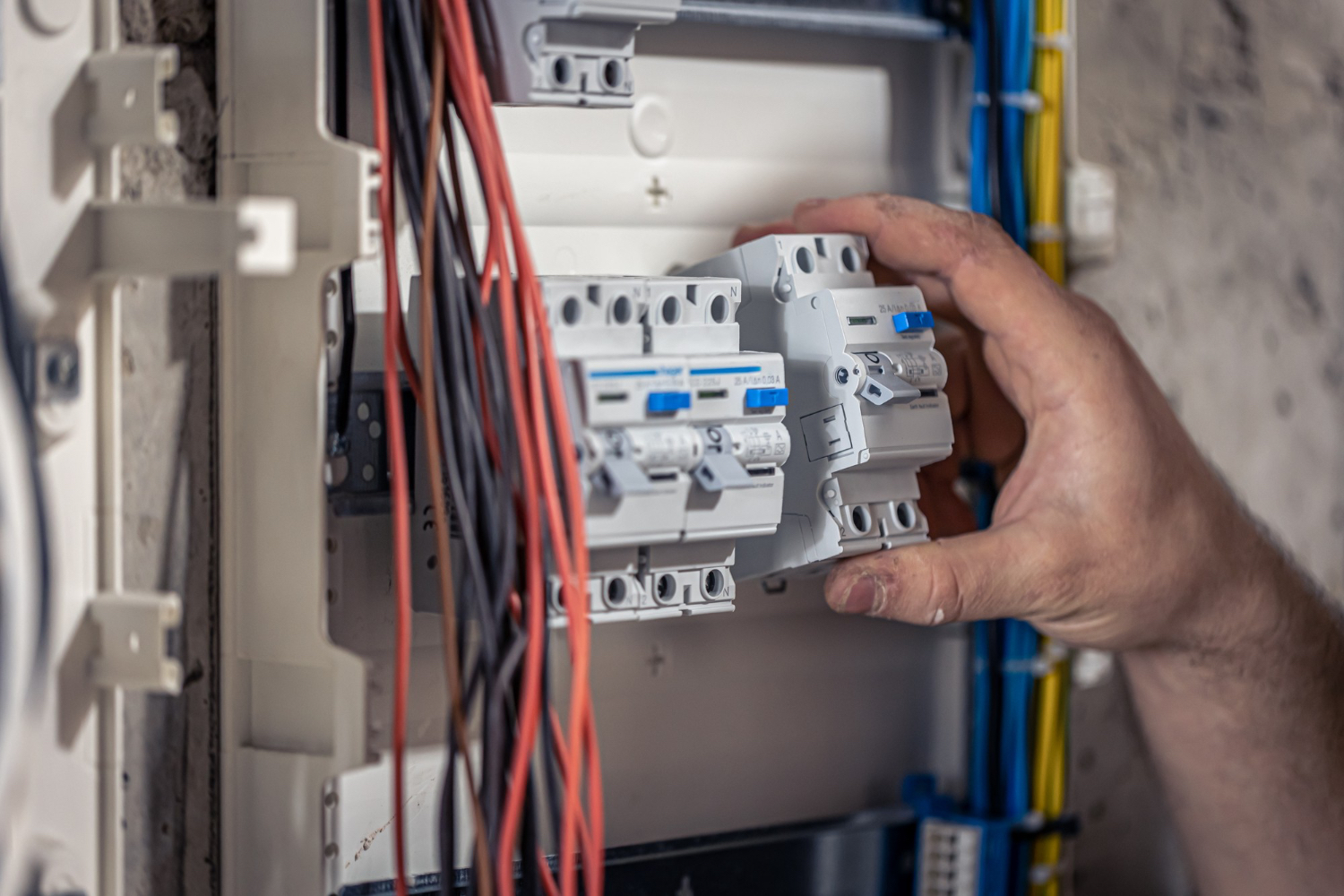 Professional electrical works service overview